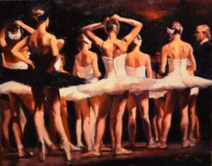 mitchcasterfineart.com, Rehearsal Notes, Swan Lake, Mitch Caster Fine Art, Mitch Caster