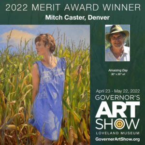 Mitch Caster Fine Art, Governor's Art Show 2022, Merit Award Winner, Oil Painting, mitchcasterfineart.com
