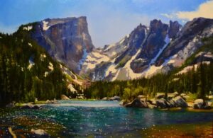 Spring Afternoon, Dream Lake 24 x 36w